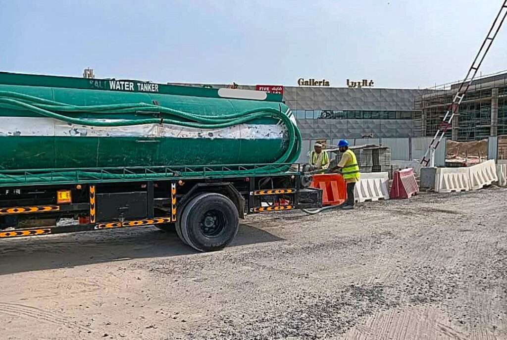 salt water tanker delivery