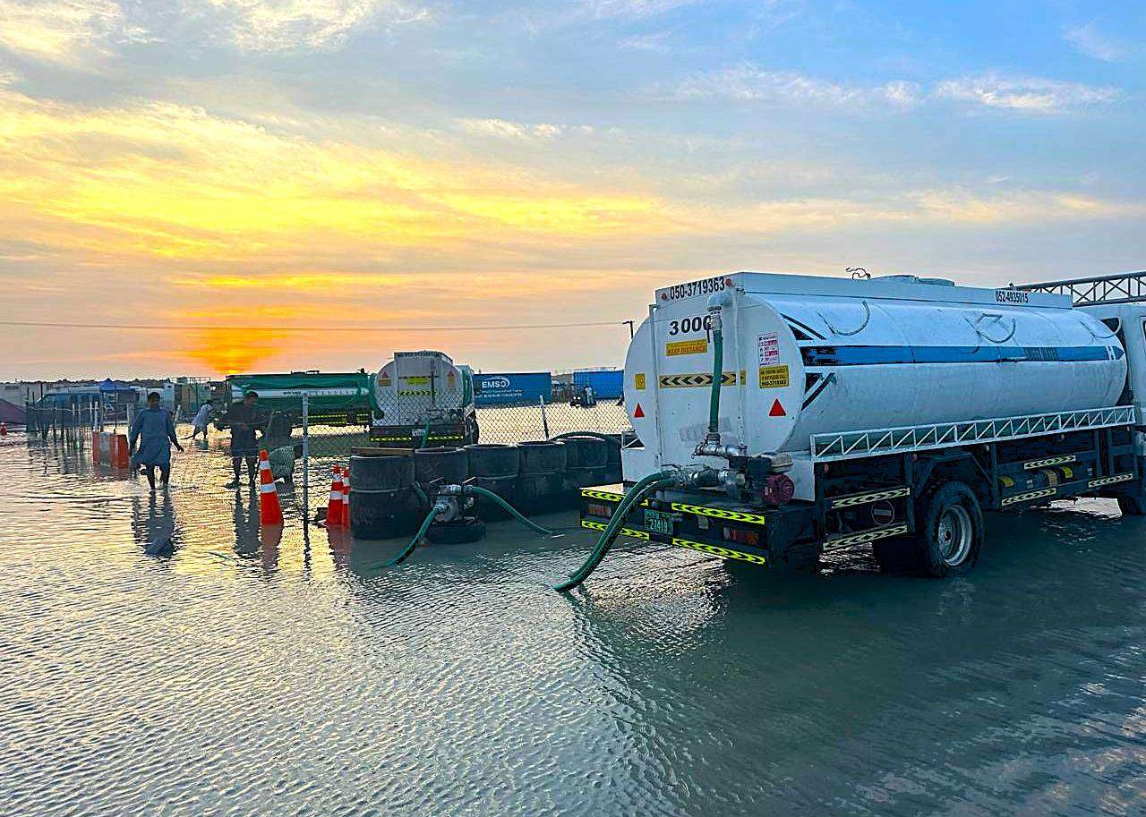 Rainwater removal Dubai